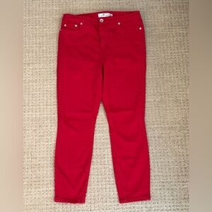 Vineyard Vines Red Skinny Jeans 32